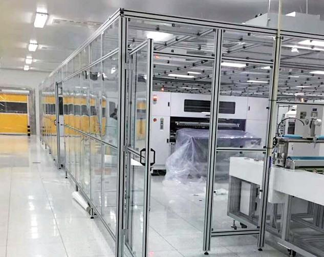 Cleanroom machine guarding