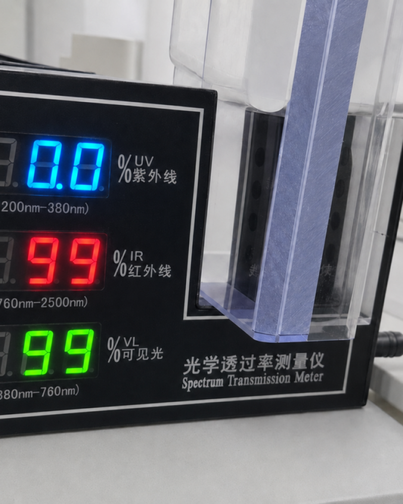 PlsTect All-ply Laminated Polycarbonate VLT Testing PlsTect All-ply Laminated Polycarbonate VLT Testing