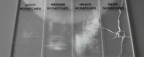 Scratch resistance comparision
