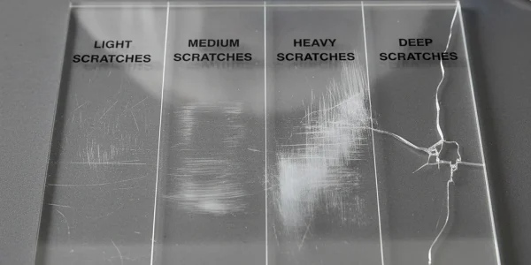Scratch resistance comparision Scratch resistance comparision